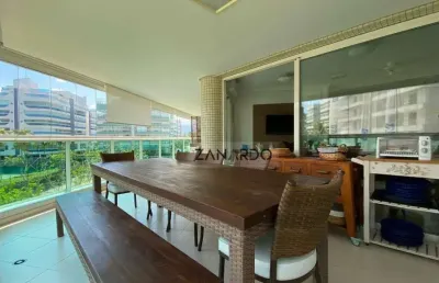 Apartamento 4 suítes à venda, 192 m² por r$ 3.800.000 - riviera de são lourenço - bertioga/sp