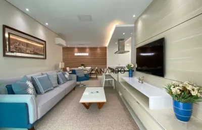 Apartamento 3 dormitórios sendo 2 suítes à venda, 126 m² por r$ 3.268.950 - riviera de são lourenço - bertioga/sp