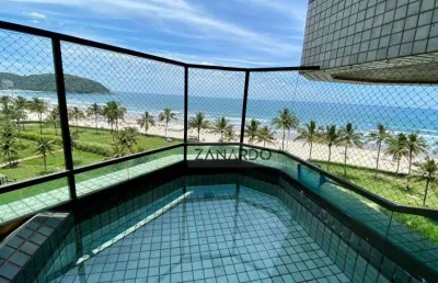 Apartamento pé na areia para vende em riviera de são lourenço