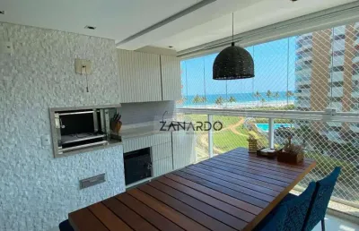Apartamento com 4 suites à venda, 153 m² por r$ 7.450.000 - riviera de são lourenço - bertioga/sp