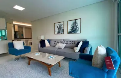 Apartamento novo 3 dormitórios sendo 1 suítes à venda, 131 m² por r$ 3.339.000 - riviera de são lourenço - bertioga/sp
