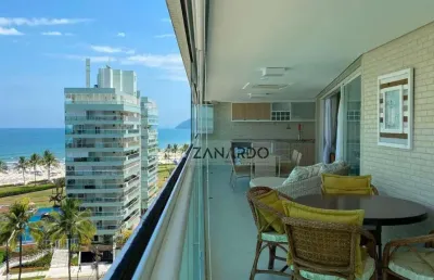 Apartamento vista mar, 4 suítes, 185 m² para venda - riviera de são lourenço - bertioga/sp