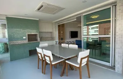 Apartamento 3 suítes à venda, 158 m² por r$ 3.800.000 - riviera de são lourenço - bertioga/sp