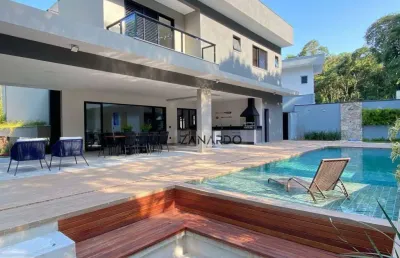 Casa com 5 suítes à venda, 460 m² por r$ 6.900.000 - riviera de são lourenço - bertioga/sp