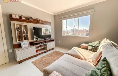 Excelente apartamento no centro de navegantes mobiliado com 02 dormitorios sendo 01 suíte!