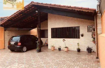 Casa com 2 dormitórios à venda, 130 m² por r$ 400.000,00 - jardim luizamar - itanhaém/sp