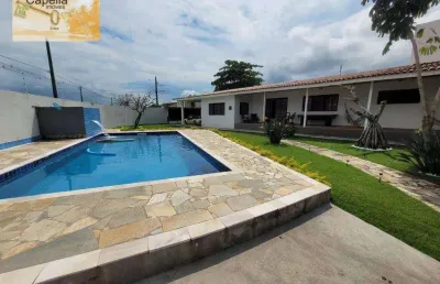 Casa com 4 dormitórios à venda, 327 m² por r$ 790.000,00 - jardim santa terezinha - itanhaém/sp
