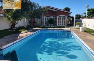 Casa com 3 dormitórios à venda, 227 m² por r$ 850.000,00 - balneário oásis - peruíbe/sp