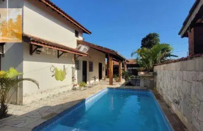 Casa com 2 dormitórios à venda, 118 m² por r$ 435.000,00 - estância balneária tupy - itanhaém/sp