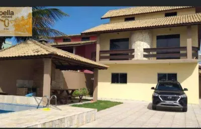 Sobrado com 6 dormitórios à venda, 169 m² por r$ 650.000,00 - jardim das palmeiras - itanhaém/sp