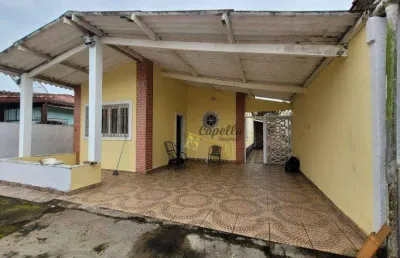 Casa com 3 dormitórios à venda, 121 m² por r$ 320.000,00 - balneário gaivota - itanhaém/sp