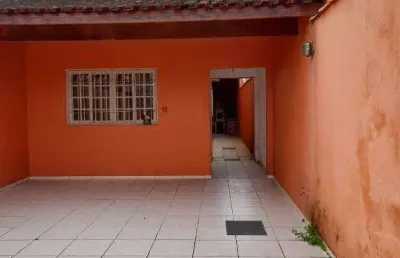 Casa com 2 dormitórios à venda, 100 m² por r$ 280.000,00 - balneário gaivota - itanhaém/sp