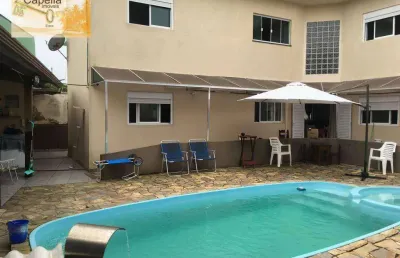 Sobrado com 4 dormitórios à venda, 189 m² por r$ 720.000,00 - jardim das palmeiras - itanhaém/sp
