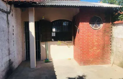 Casa com 1 dormitório para alugar, 50 m² por r$ 850,00/mês - balneário gaivota - itanhaém/sp