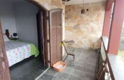 Sobrado com 3 dormitórios à venda, 124 m² por r$ 300.000,00 - balneário gaivota - itanhaém/sp