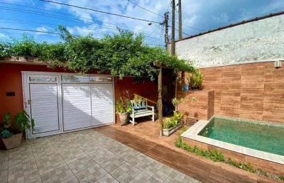 Sobrado com 2 dormitórios à venda, 149 m² por r$ 330.000,00 - jardim das palmeiras - itanhaém/sp