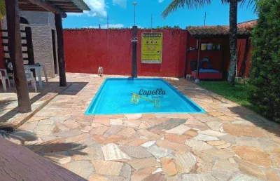Sobrado com 2 dormitórios à venda, 85 m² por r$ 360.000,00 - jardim das palmeiras - itanhaém/sp