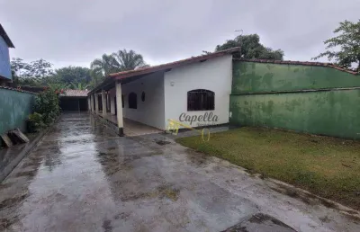 Casa com 2 dormitórios à venda, 135 m² por r$ 280.000 - jardim das palmeiras - itanhaém/sp
