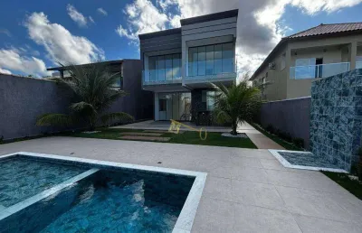 Casa com 5 dormitórios à venda, 250 m² por r$ 2.800.000,00 - jardim guacyra - itanhaém/sp