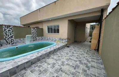 Casa com 2 dormitórios à venda, 80 m² por r$ 320.000 - jardim lindomar - itanhaém/sp
