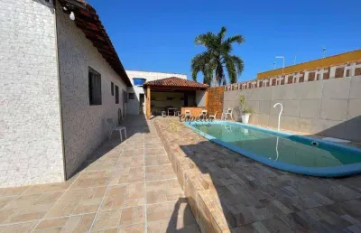 Casa com 2 dormitórios para alugar, 80 m² por r$ 2.500,00/mês - balneário gaivota - itanhaém/sp