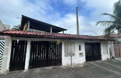 Sobrado com 3 dormitórios à venda, 110 m² por r$ 424.000,00 - jardim das palmeiras - itanhaém/sp