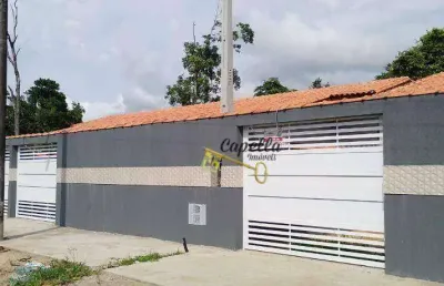 Casa com 2 dormitórios, 49 m² - venda por r$ 220.000,00 ou aluguel por r$ 1.300,00/mês - jardim guacyra - itanhaém/sp