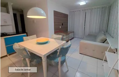 Apartamento mobiliado para alugar com 3 quartos no bessa - joão pessoa pb