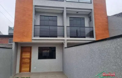 Sobrado com 3 dormitórios à venda, 100 m² por r$ 520.000 - sítio cercado - curitiba/pr