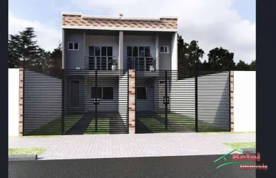 Sobrado com 3 dormitórios à venda por r$ 479.000,00 - sítio cercado - curitiba/pr
