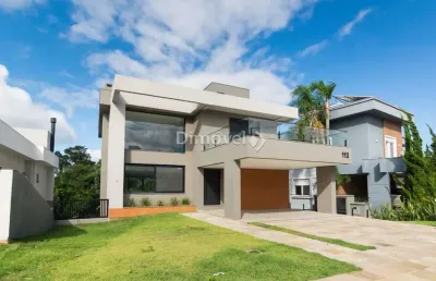 Casa em condomínio fechado com 4 quartos à venda na estrada das três meninas, 1400, vila nova, porto alegre por r$ 2.795.000