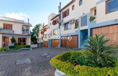 Casa em condomínio fechado com 3 quartos à venda na rua doutor mário totta, 416, tristeza, porto alegre por r$ 690.000