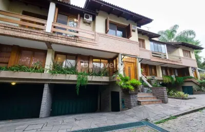 Casa em condomínio fechado com 3 quartos à venda na rua ernesto paiva, 46, tristeza, porto alegre por r$ 1.390.000