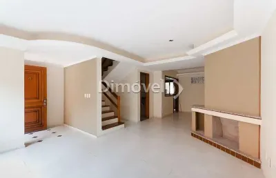 Casa em condomínio fechado com 3 quartos à venda na rua caeté, 525, vila assunção, porto alegre por r$ 990.000