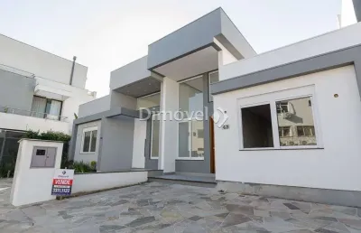 Casa em condomínio fechado com 3 quartos à venda na rua eroni soares machado, 300, hípica, porto alegre por r$ 599.000