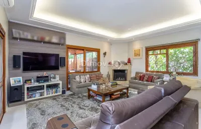 Casa em condomínio fechado com 3 quartos à venda na travessa pedra redonda, 450, jardim isabel, porto alegre por r$ 1.490.000