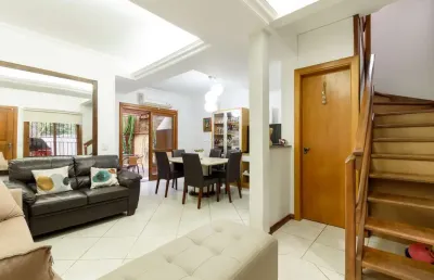 Casa em condomínio fechado com 3 quartos à venda na rua general rondon, 1489, tristeza, porto alegre por r$ 699.000