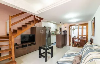 Casa em condomínio fechado com 3 quartos à venda na rua landel de moura, 2225, tristeza, porto alegre por r$ 460.000