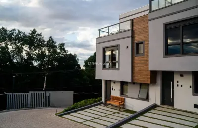 Casa em condomínio fechado com 3 quartos à venda na avenida engenheiro ludolfo boehl, 931, teresópolis, porto alegre por r$ 984.500