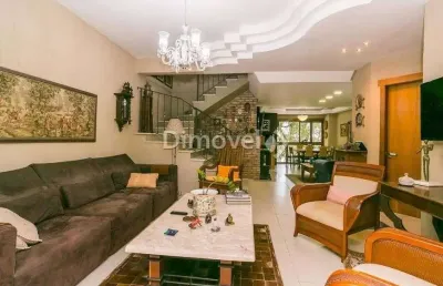 Casa em condomínio fechado com 3 quartos à venda na rua josé sanguinetti, 205, jardim isabel, porto alegre por r$ 1.050.000