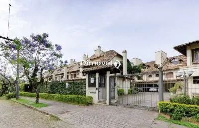 Casa em condomínio fechado com 3 quartos à venda na rua manajó, 70, vila assunção, porto alegre por r$ 1.499.000