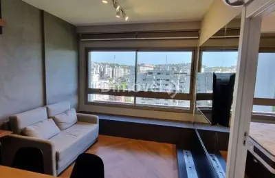 Apartamento com 1 quarto à venda na avenida praia de belas, 2024, menino deus, porto alegre por r$ 850.000