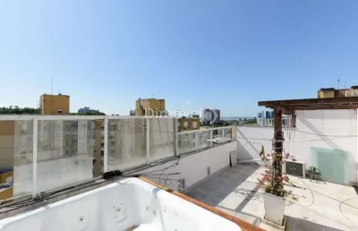 Cobertura com 3 quartos à venda na rua coronel massot, 228, cristal, porto alegre por r$ 850.000
