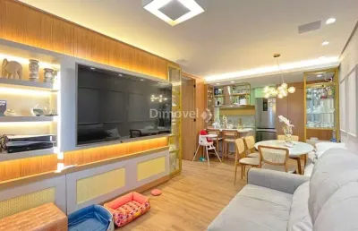 Apartamento com 3 quartos à venda na travessa escobar, 193, camaquã, porto alegre por r$ 649.900