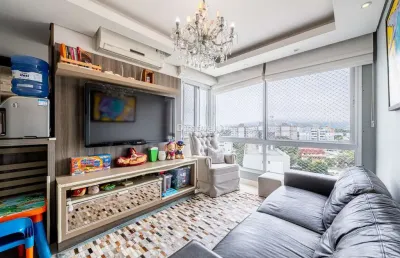 Cobertura com 3 quartos à venda na rua coronel massot, 228, cristal, porto alegre por r$ 825.000