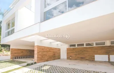 Casa em condomínio fechado com 3 quartos à venda na rua josé pedro de moura, 94, jardim isabel, porto alegre por r$ 994.000