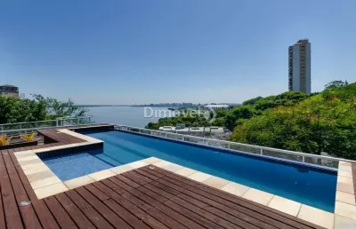 Cobertura com 3 quartos à venda na avenida jacuí, 312, cristal, porto alegre por r$ 3.690.000