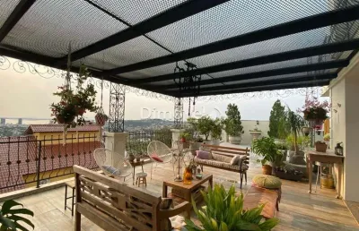 Casa em condomínio fechado com 5 quartos à venda na rua alcebíades antônio dos santos, 356, nonoai, porto alegre por r$ 3.200.000