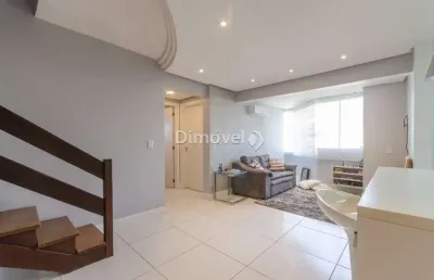 Cobertura com 2 quartos à venda na rua doutor campos velho, 1361, cristal, porto alegre por r$ 665.680