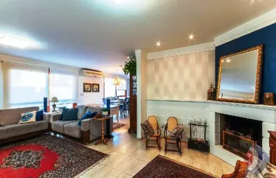 Casa em condomínio fechado com 4 quartos à venda na travessa pedra redonda, 142, jardim isabel, porto alegre por r$ 1.350.000